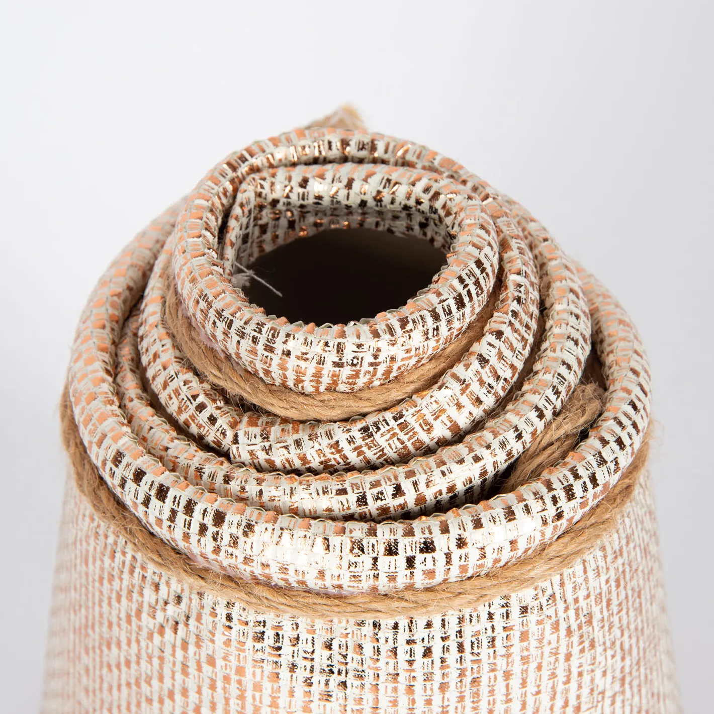 Cubremaceta de árbol Navidad cobre Ø40cm^Casa Viva New