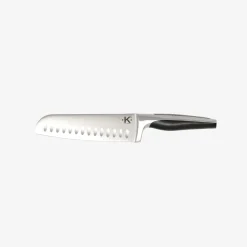Cuchillo santoku de acero inoxidable 17,5cm Inoxia^Casa Viva
