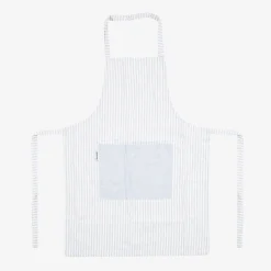 Delantal de algodón con rayas grises 60x80cm^Casa Viva Hot