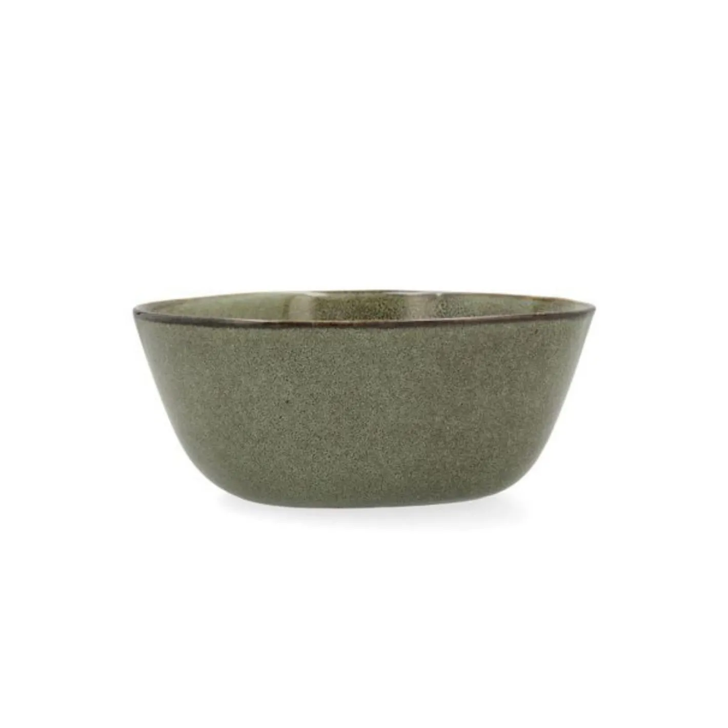 Ensaladera de gres verde Beget Ø20cm^Casa Viva Discount