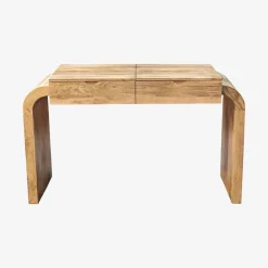 Escritorio de madera de mango Ilan 130x50x80cm Clau&Chloe^Casa Viva