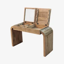 Escritorio de madera de mango Ilan 130x50x80cm Clau&Chloe^Casa Viva