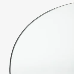 Espejo de pared redondo de metal negro Ø55cm^Casa Viva Clearance