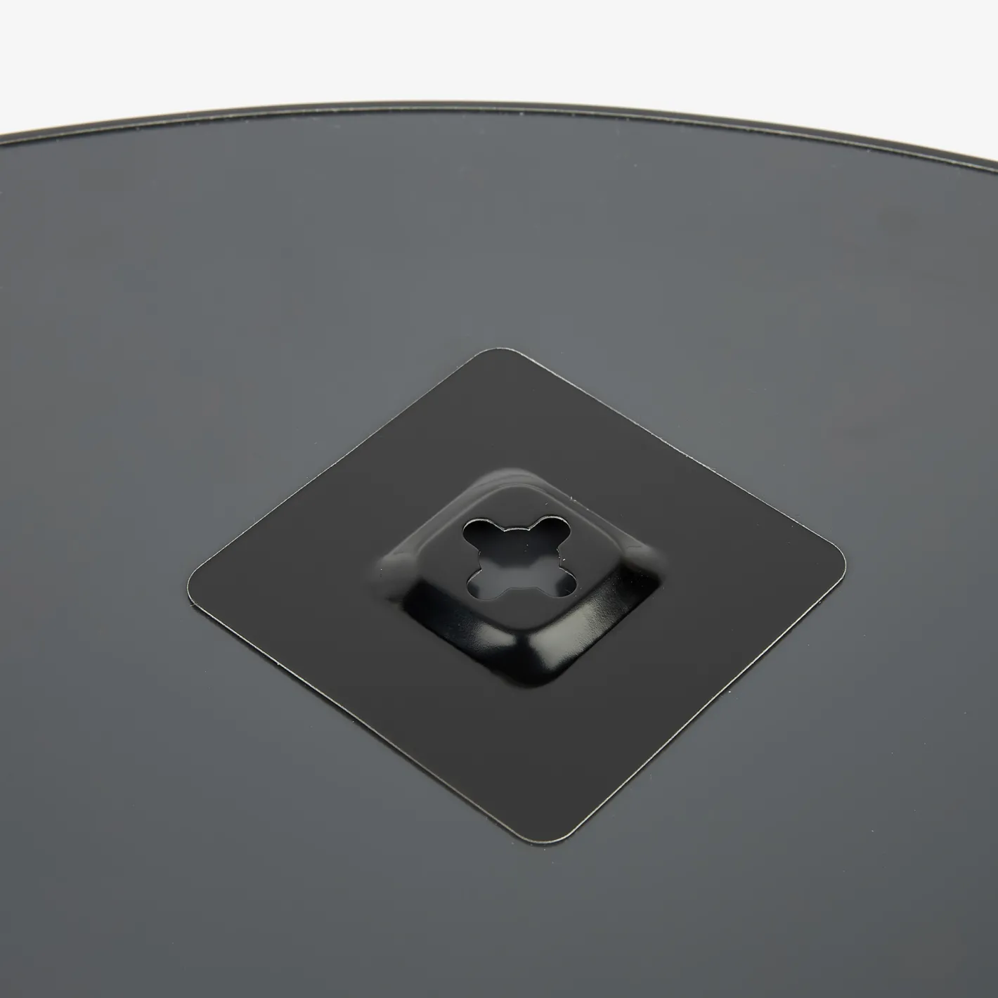 Espejo de pared redondo de metal negro Ø55cm^Casa Viva Clearance