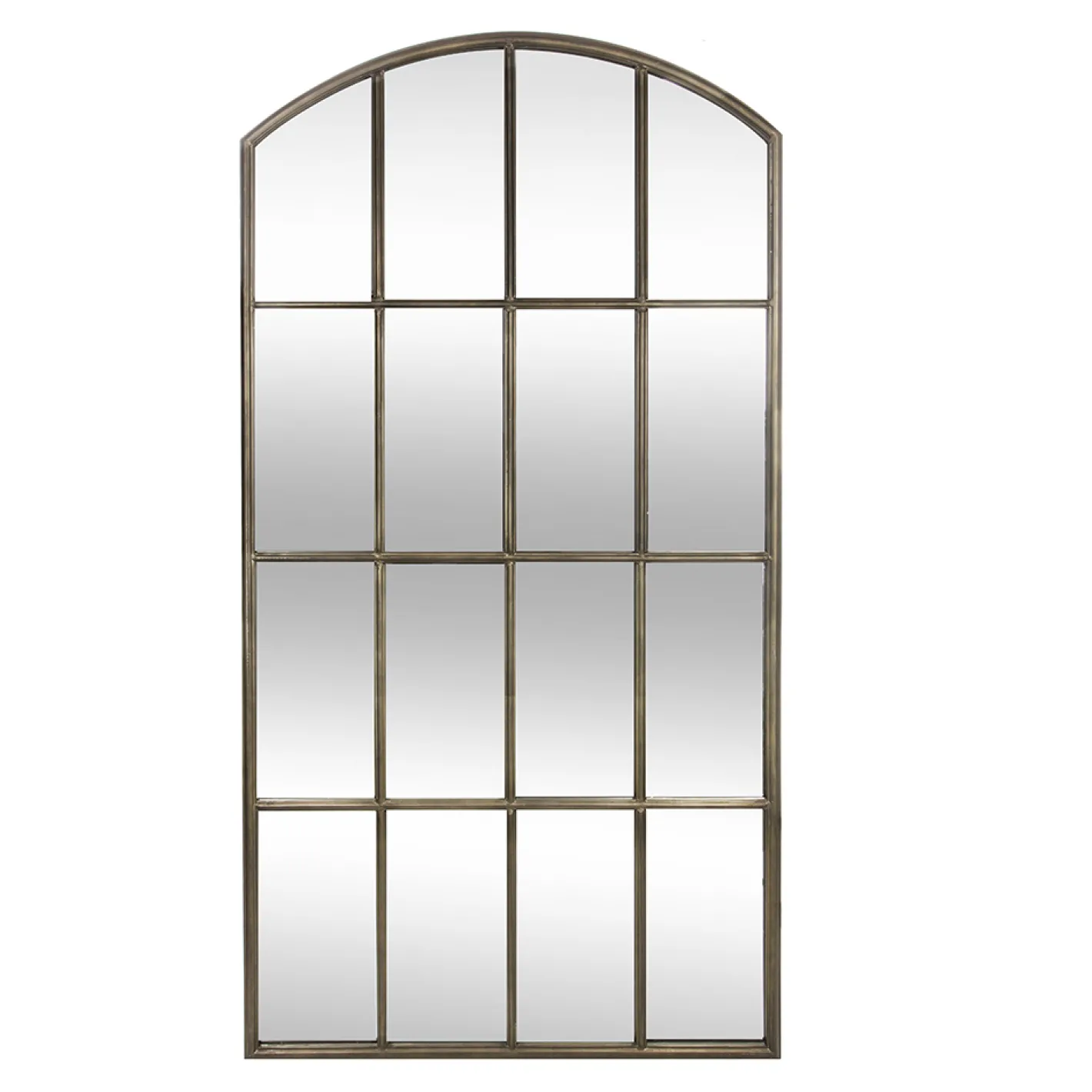 Espejo ventana negro 91x3x177cm^Casa Viva Online