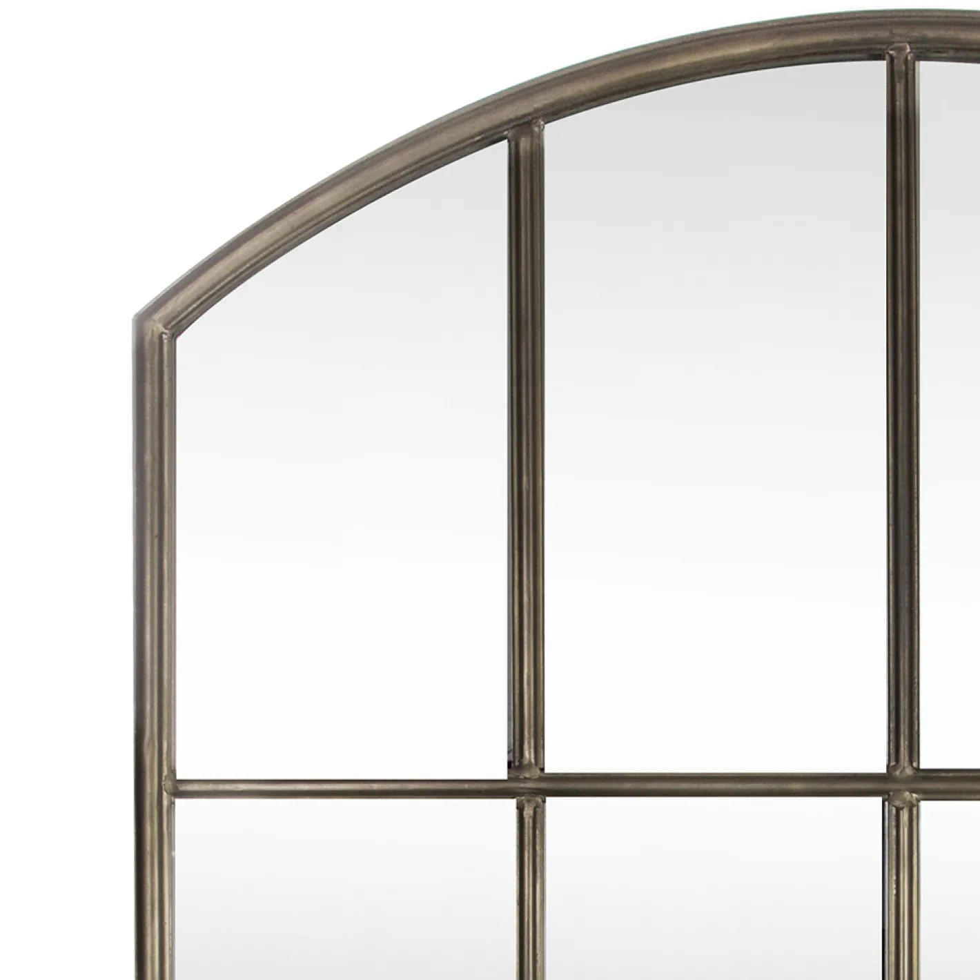 Espejo ventana negro 91x3x177cm^Casa Viva Online