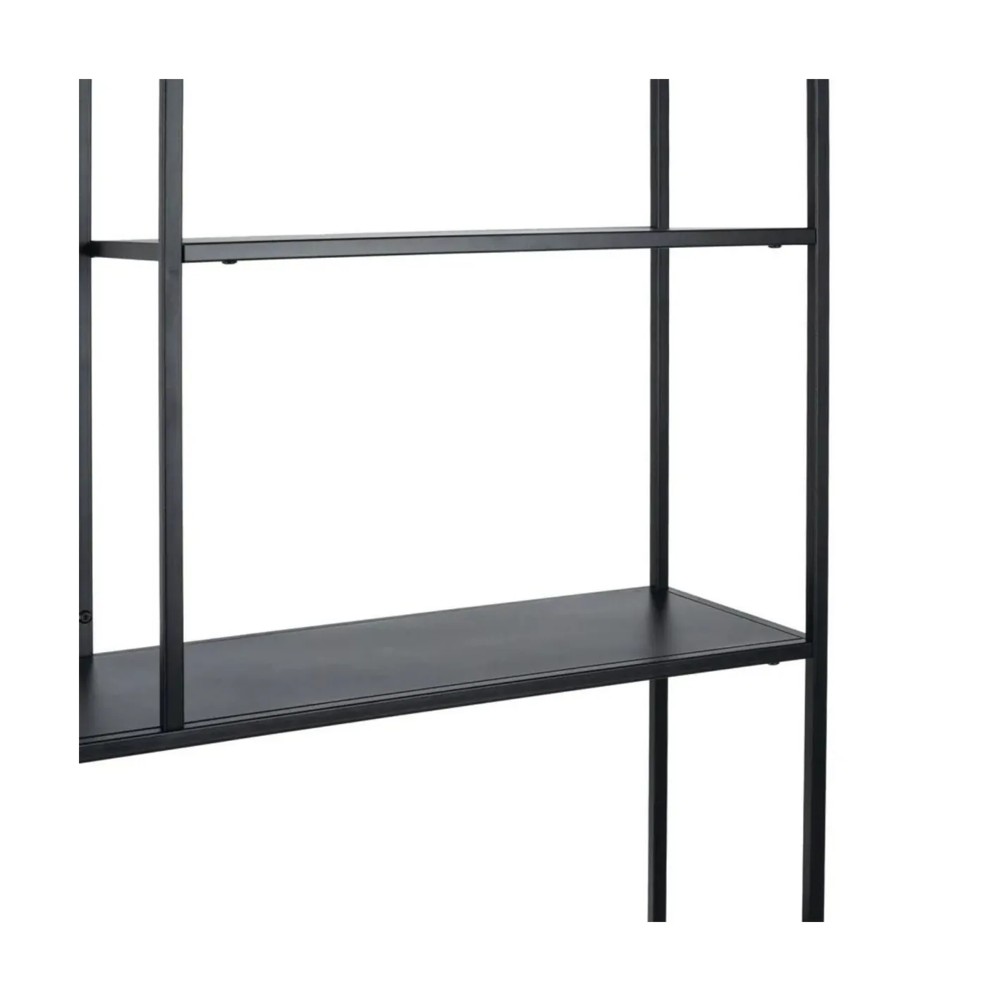 Estantería de acero negro Calista 90x30x188cm^Casa Viva Online