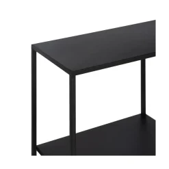Estantería de metal negro Calista 65x25x110cm^Casa Viva Online