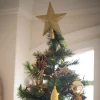 Estrella para árbol dorada 19cm^Casa Viva Clearance