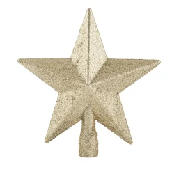 Estrella para árbol dorada 19cm^Casa Viva Clearance