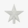 Estrella para árbol plateada 22cm^Casa Viva Online