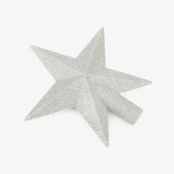 Estrella para árbol plateada 22cm^Casa Viva Online