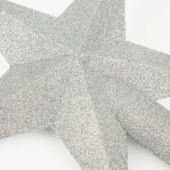 Estrella para árbol plateada 22cm^Casa Viva Online