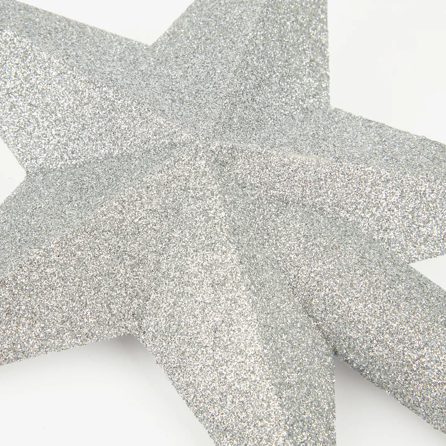 Estrella para árbol plateada 22cm^Casa Viva Online