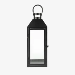 Farol de metal negro Fenjer Ø15x39cm^Casa Viva