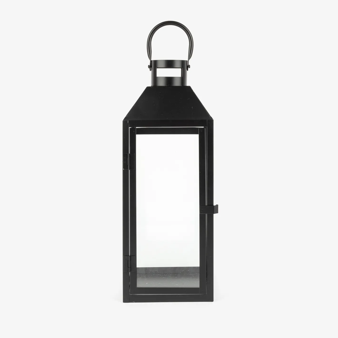 Farol de metal negro Fenjer Ø15x39cm^Casa Viva