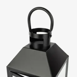 Farol de metal negro Fenjer Ø15x39cm^Casa Viva