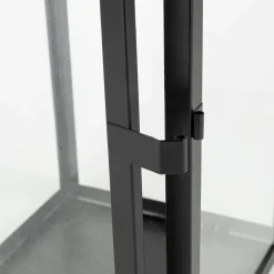 Farol de metal negro Fenjer Ø15x39cm^Casa Viva