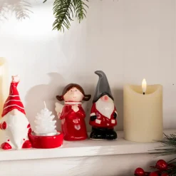 Figura decorativa de dolomita Gnomo 12cm^Casa Viva Clearance