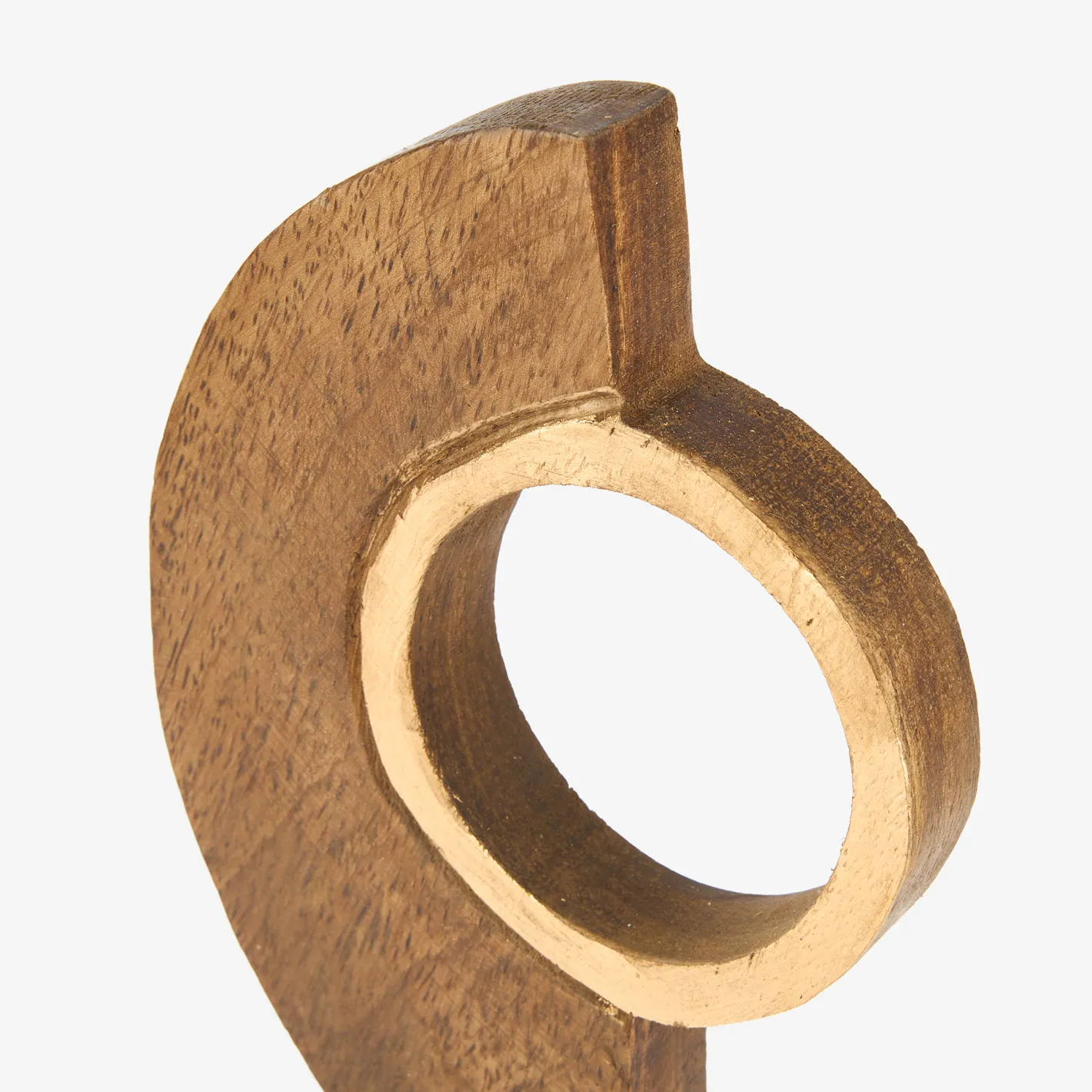 Figura decorativa de madera 36cm^Casa Viva New