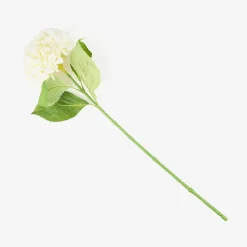 Flor artificial hortensia blanca 66cm^Casa Viva New
