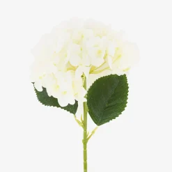 Flor artificial hortensia blanca 40cm^Casa Viva Discount