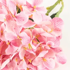 Flor artificial hortensia rosa 40cm^Casa Viva Sale
