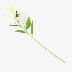 Flor artificial lirio blanco 72cm^Casa Viva