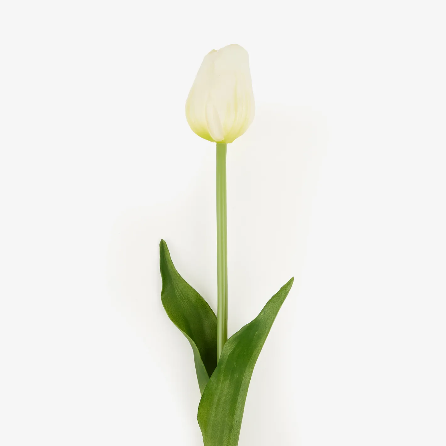 Flor artificial tulipán blanco 48cm^Casa Viva Outlet