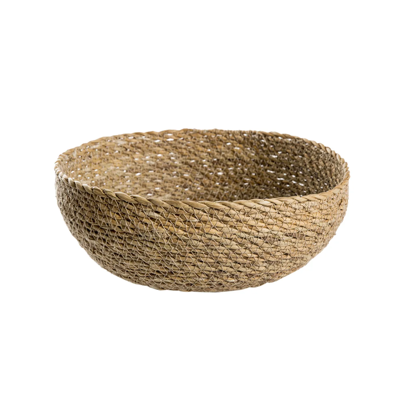 Frutero de mimbre Typha Ø20x7cm^Casa Viva Outlet