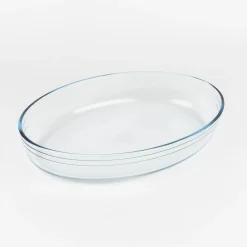 Fuente de horno de vidrio ovalada Ocuisine 35x24cm^Casa Viva Hot