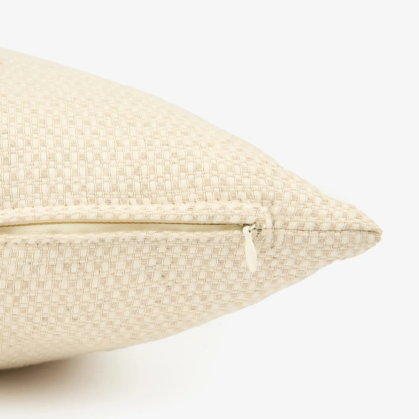 Funda de cojín beige Bucle 45x45cm^Casa Viva Discount