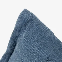 Funda de cojín de algodón azul Frida 30x45cm^Casa Viva New