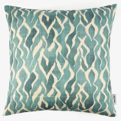 Funda de cojín de algodón azul Sibori 45x45cm^Casa Viva Discount