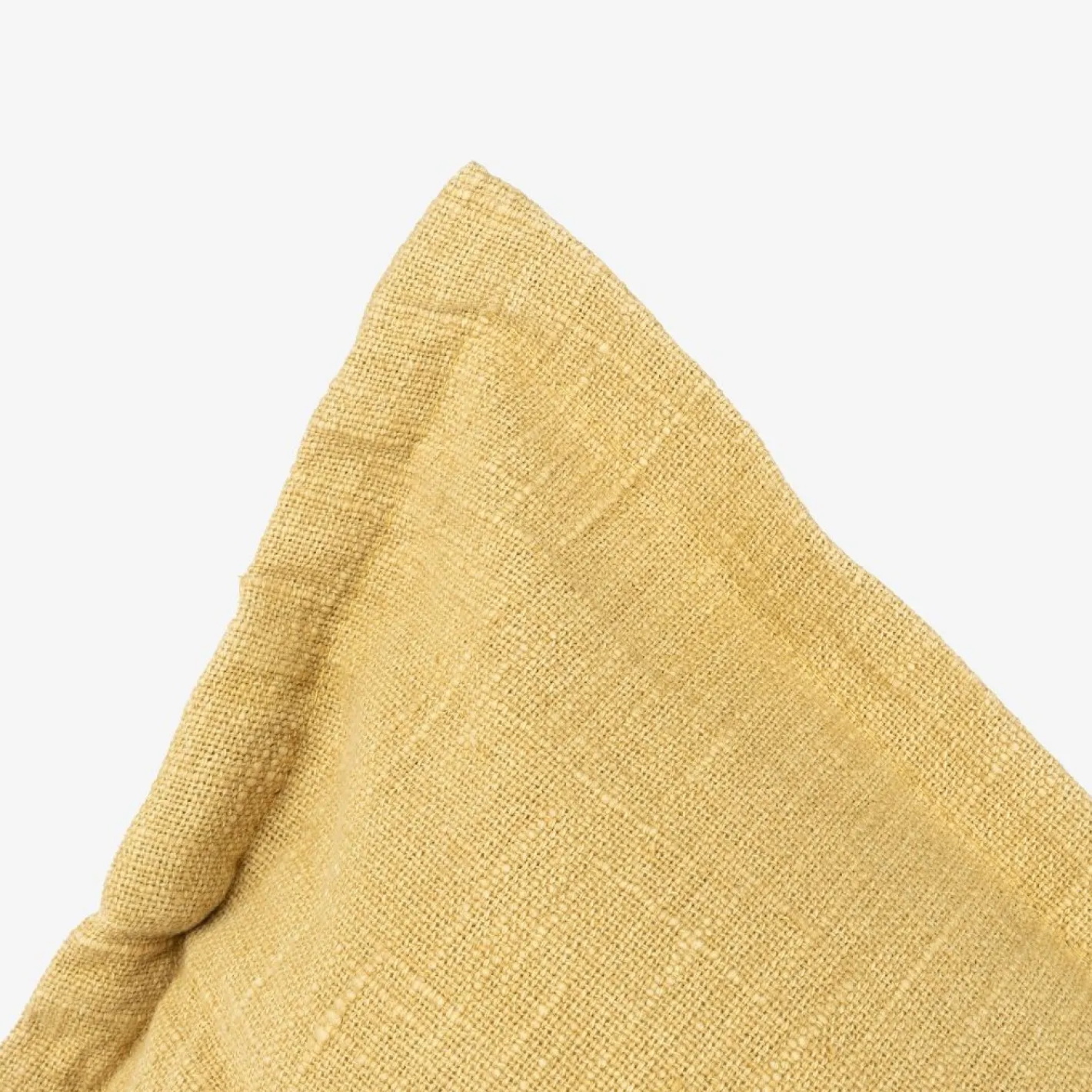 Funda de cojín de algodón amarilla Frida 45x45cm^Casa Viva Online
