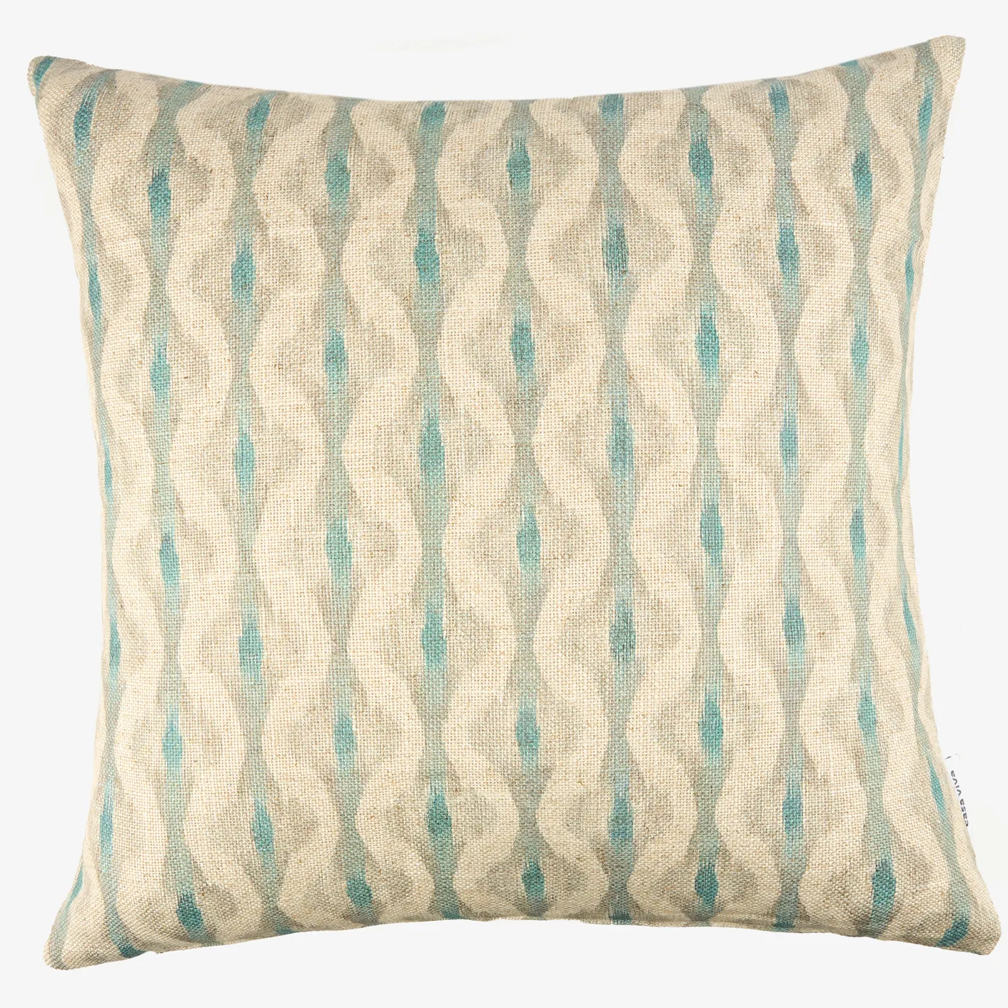 Funda de cojín de algodón beige Tribal 45x45cm^Casa Viva Outlet