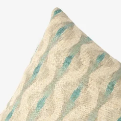 Funda de cojín de algodón beige Tribal 45x45cm^Casa Viva Outlet