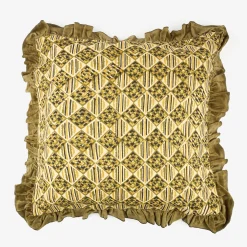 Funda de cojín de algodón inca Mia 50x50cm Clau&Chloe^Casa Viva Online