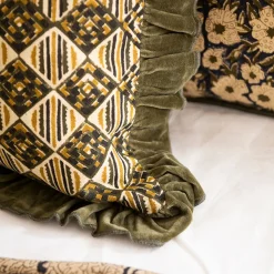 Funda de cojín de algodón inca Mia 50x50cm Clau&Chloe^Casa Viva Online