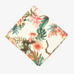 Funda de cojín de algodón Tropical 45x45cm^Casa Viva Discount