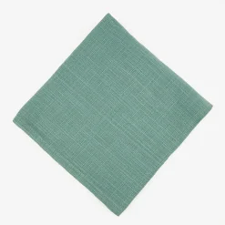 Funda de cojín de algodón verde Frida 45x45cm^Casa Viva New