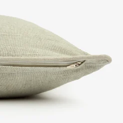 Funda de cojín de lino gris 30x45cm^Casa Viva Clearance