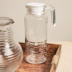 Jarra de agua de cristal Cheqs 1,3L^Casa Viva New