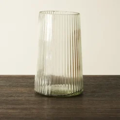 Jarrón de cristal Aura Ø13x20cm^Casa Viva Discount