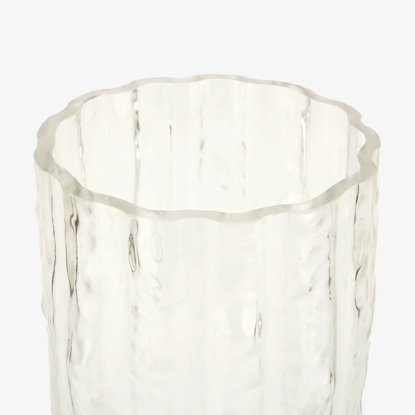 Jarrón de cristal Lina Ø12x30cm^Casa Viva Sale