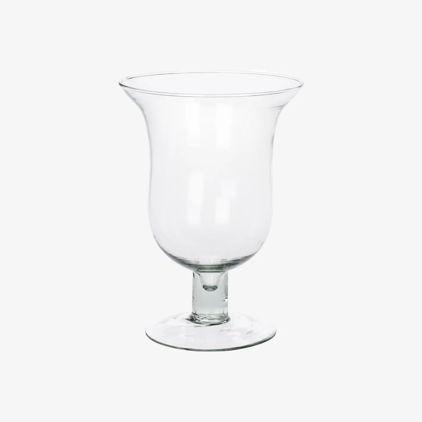 Jarrón de cristal reciclado Copa Ø15x22cm^Casa Viva Online