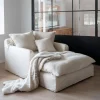Loveseat crema Benedetta 115x170cm Clau&Chloe^Casa Viva Outlet