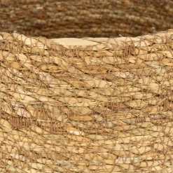 Macetero de fibras naturales Typha Misha Ø17x17cm^Casa Viva New