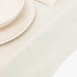 Mantel de algodón beige Vainica Ø160cm^Casa Viva Hot