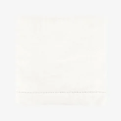 Mantel de algodón blanco Vainica Ø160cm^Casa Viva